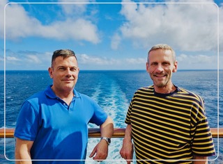 Patrick and Michael - Cruise Hosts